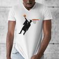 Basketball Slam Dunk Elementary Graduation 2025 6th Grade Men's V-Neck T-Shirt