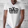 Best Dad In The Whole Wide World Men's V-Neck T-Shirt