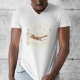 Books Coffee And Quiet Places Literature Men's V-Neck T-Shirt