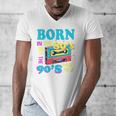 Born In The 80's But 90's Made Me Nostalgia Cassette Tape Premium Tri-Blend Men's V-Neck T-Shirt Born In The 80's But 90's Made Me Nostalgia Cassette Tape Premium Tri-Blend Men's V-Neck T-Shirt
