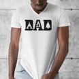 Camping Dad Father's Day Outdoor Bushcraft Camper Men's V-Neck T-Shirt