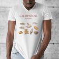 Childhood Nostalgia Good Memories Teddy Bear Ice Cream Men's V-Neck T-Shirt