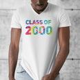 Class Of 2000 School Reunion College Highschool Graduation Premium Tri-Blend Men's V-Neck T-Shirt