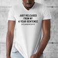 Class Of 2019 4 Year Sentence Graduation High School Men's V-Neck T-Shirt