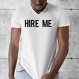 College Graduation Hire Me Men's V-Neck T-Shirt