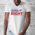 Conservative Dad's Ultra Right 100 Work Free American Beer Men's V-Neck T-Shirt