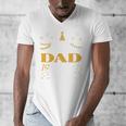 My Dad Is 90 90th Birthday 1935 90 Years Old Father Daddy Premium Tri-Blend Men's V-Neck T-Shirt