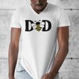Dad Bee Cute Beekeeping 1st Birthday Matching Family Dada Men's V-Neck T-Shirt Dad Bee Cute Beekeeping 1st Birthday Matching Family Dada Men's V-Neck T-Shirt