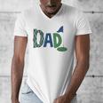 Dad Of The Birthday Boy Hole In One Golf Sport Matching Men's V-Neck T-Shirt