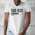 Dad BOD Loading 2024 Dad Fathers Day Baby Announcement Men's V-Neck T-Shirt