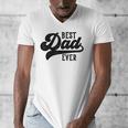 Dad From Kids Best Dad Ever Father's Day Men's V-Neck T-Shirt
