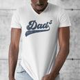 Dad5 Daddy Of 5 Kids Father Of Five Fifth Time Dad Men's V-Neck T-Shirt