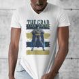 DC Comics Graduation Batman The Grad Power Stance Men's V-Neck T-Shirt