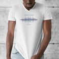 DIAL UP Modem Sound Of Progress 1996 Gen X Tech Nostalgia Premium Tri-Blend Men's V-Neck T-Shirt