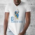 Disney Mickey Mouse 2025 Graduation Class Of '25 Rad Grad Premium Tri-Blend Men's V-Neck T-Shirt
