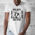 Disney The Nightmare Before Christmas Jack Bone Daddy Frame Men's V-Neck T-Shirt Disney The Nightmare Before Christmas Jack Bone Daddy Frame Men's V-Neck T-Shirt