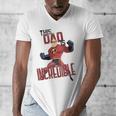 Disney Pixar The Incredibles Father's Day Incredible Dad Men's V-Neck T-Shirt