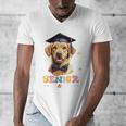 Dog Class Of 2024 Graduation Senior 2024 Men Women Girls Kids Men's V-Neck T-Shirt