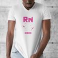 Earned It RN 2025 Nurse Graduation Nursing School Graduate Premium Tri-Blend Men's V-Neck T-Shirt