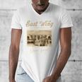 East Wing Never Forget American Vintage Nostalgia Premium Tri-Blend Men's V-Neck T-Shirt