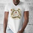Elder Emo Club Skeleton Hands Heart Nostalgia Premium Tri-Blend Men's V-Neck T-Shirt