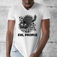 Ew People Introvert Cat Lover Crazy Cats Lady Men's V-Neck T-Shirt Ew People Introvert Cat Lover Crazy Cats Lady Men's V-Neck T-Shirt