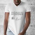 My Favorite Airman Calls Me Aunt US Air Force Graduation Men's V-Neck T-Shirt