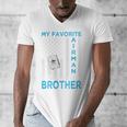 My Favorite Airman Calls Me Brother Airman Graduation Premium Tri-Blend Men's V-Neck T-Shirt