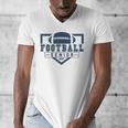 Football Senior Night Football Senior 2025 Graduation 44 Men's V-Neck T-Shirt