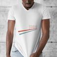 Freeze Tag 90s Nostalgia Premium Tri-Blend Men's V-Neck T-Shirt