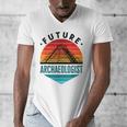 Future Archaeologist Pyramid Archaeology Student Graduation Men's V-Neck T-Shirt