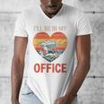 Garden I'Ll Be In My Office Father Day Plant Dad Men's V-Neck T-Shirt