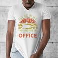 Garden I'Ll Be In My Office Plant Lover Plant Dad Men's V-Neck T-Shirt