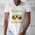 Goodbye 3rd Grade Graduation To 4th Grade First Summer Beach Men's V-Neck T-Shirt