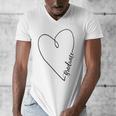 Graduate Heart Shirt Graduation Men's V-Neck T-Shirt