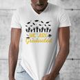 We Are Graduated Graduation Class Of 2025 Family Crew Men's V-Neck T-Shirt