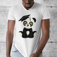Graduation Panda Bear 2017 Graduate Graduation T-Sh Men's V-Neck T-Shirt
