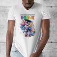 Graduation Pre-K Unicorn Roller Skate Girls Preschool Grad Men's V-Neck T-Shirt