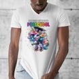 Graduation Preschool Unicorn Roller Skate Girls Pre-K Grad Men's V-Neck T-Shirt