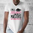 GraduationShirt For Mom Mother With A Master's Degree Tee Men's V-Neck T-Shirt