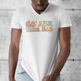 Groovy This Father's Day With Vintage Go Ask Your Dad Men's V-Neck T-Shirt Groovy This Father's Day With Vintage Go Ask Your Dad Men's V-Neck T-Shirt