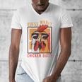Guess What Chicken Butt DadSiblingsFriends Humor Small Men's V-Neck T-Shirt