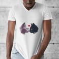 Happy Valentines Day Self Introvert Humor Antisocial Raglan Baseball Tee Men's V-Neck T-Shirt Happy Valentines Day Self Introvert Humor Antisocial Raglan Baseball Tee Men's V-Neck T-Shirt