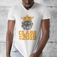 High School King Graduation Shirt Class Of 2019 Seniors Men's V-Neck T-Shirt
