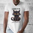 Humor Provocateur Sarcasm Closes The Silence Introvert Chat Men's V-Neck T-Shirt