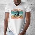 I'm From The 1900s Vintage Retirement Premium Men's V-Neck T-Shirt