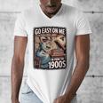 I'm From The 1900s Vinyl Record Lover For Women Premium Men's V-Neck T-Shirt