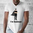 I'm Dadman Superhero Dad Father's Day Men's V-Neck T-Shirt
