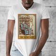 Introvert Homebody Awkward Skeleton The Homebody Tarot Card Men's V-Neck T-Shirt Introvert Homebody Awkward Skeleton The Homebody Tarot Card Men's V-Neck T-Shirt