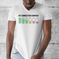 Introvert Low Battery My Connection Compass Raglan Baseball Tee Men's V-Neck T-Shirt Introvert Low Battery My Connection Compass Raglan Baseball Tee Men's V-Neck T-Shirt